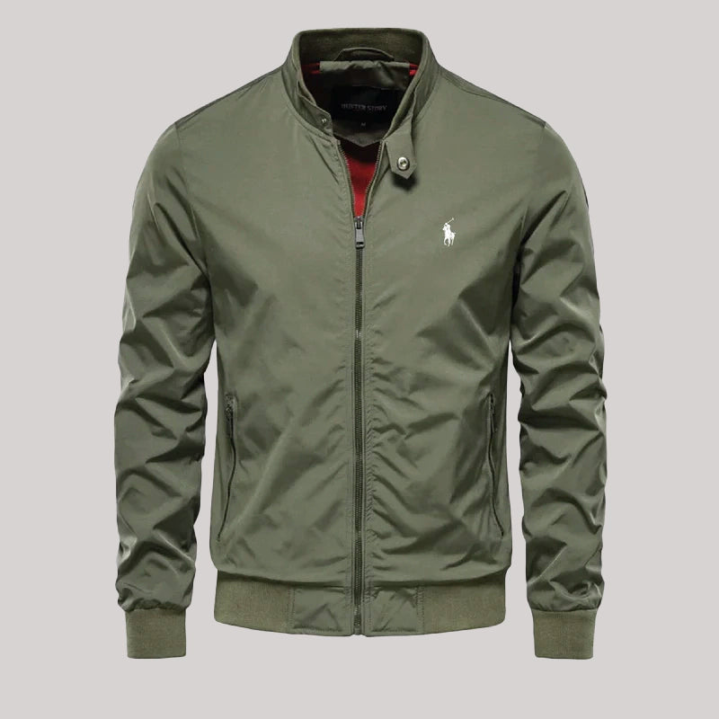 Ꮢ&Ⅼ Wasserdichte Herrenjacke mit Reißverschluss