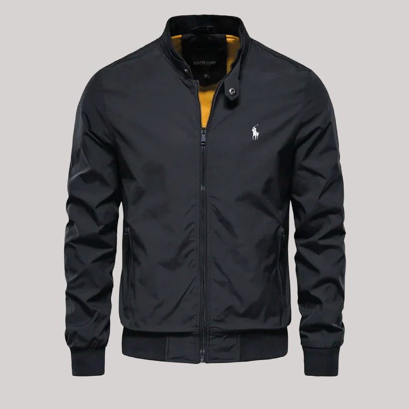 Ꮢ&Ⅼ Wasserdichte Herrenjacke mit Reißverschluss