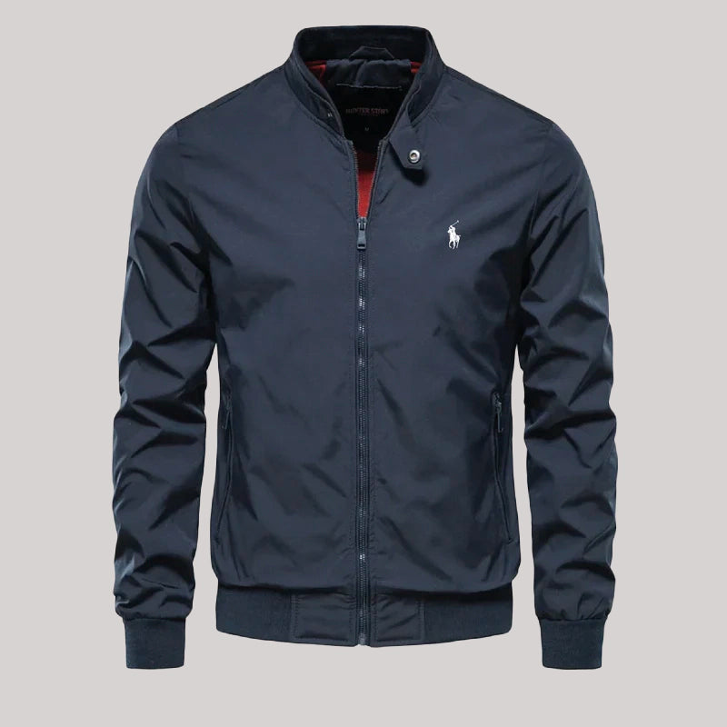 Ꮢ&Ⅼ Wasserdichte Herrenjacke mit Reißverschluss