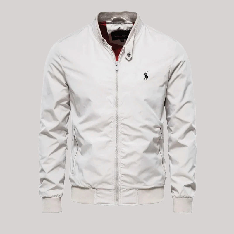 Ꮢ&Ⅼ Wasserdichte Herrenjacke mit Reißverschluss