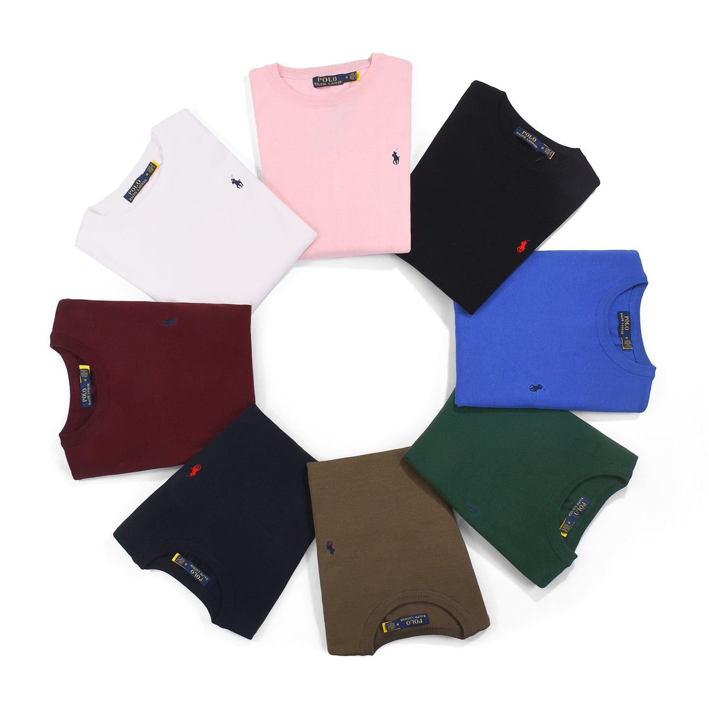R&L Schmaler Baumwollpullover, weich und edel