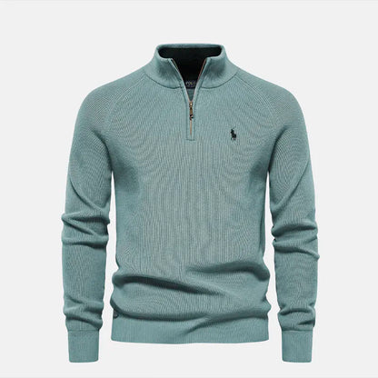 R&L Polo Classic Zip Pullover