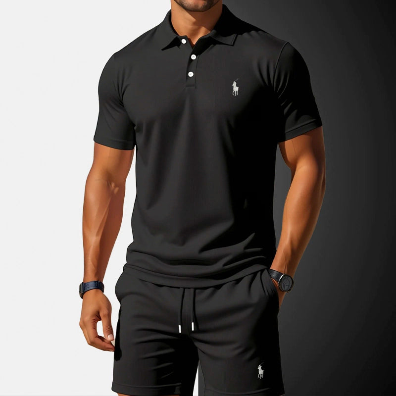 R&L Polo & Short  Herren Set