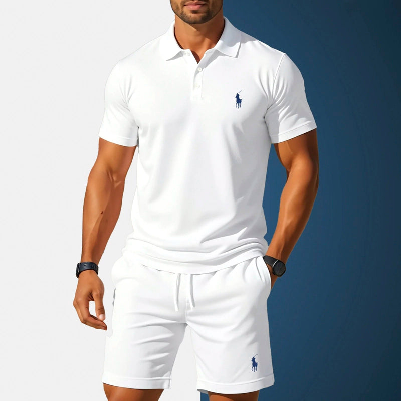 R&L Polo & Short  Herren Set