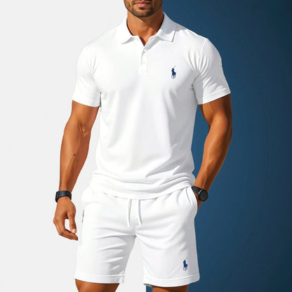 R&L Polo & Short  Herren Set