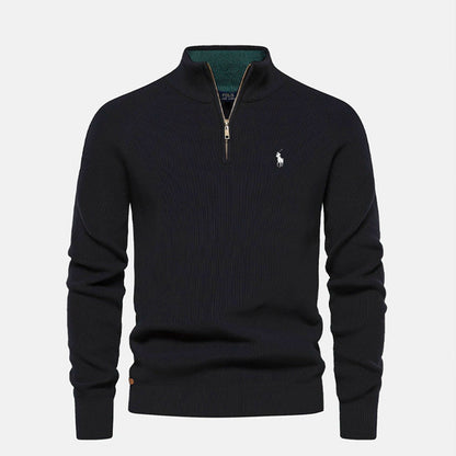 R&L Polo Classic Zip Pullover