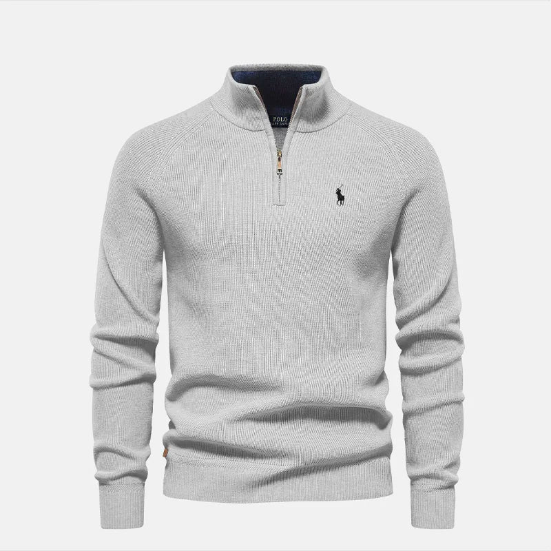 R&L Polo Classic Zip Pullover
