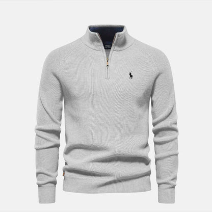 R&L Polo Classic Zip Pullover