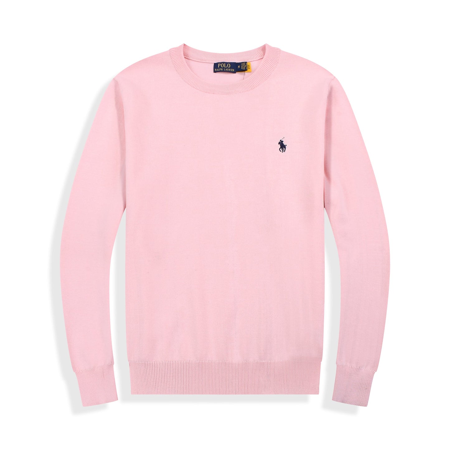 R&L Schmaler Baumwollpullover, weich und edel