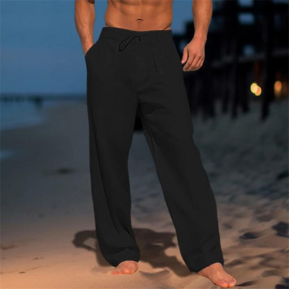 Andrei - Plain Leinen Hose