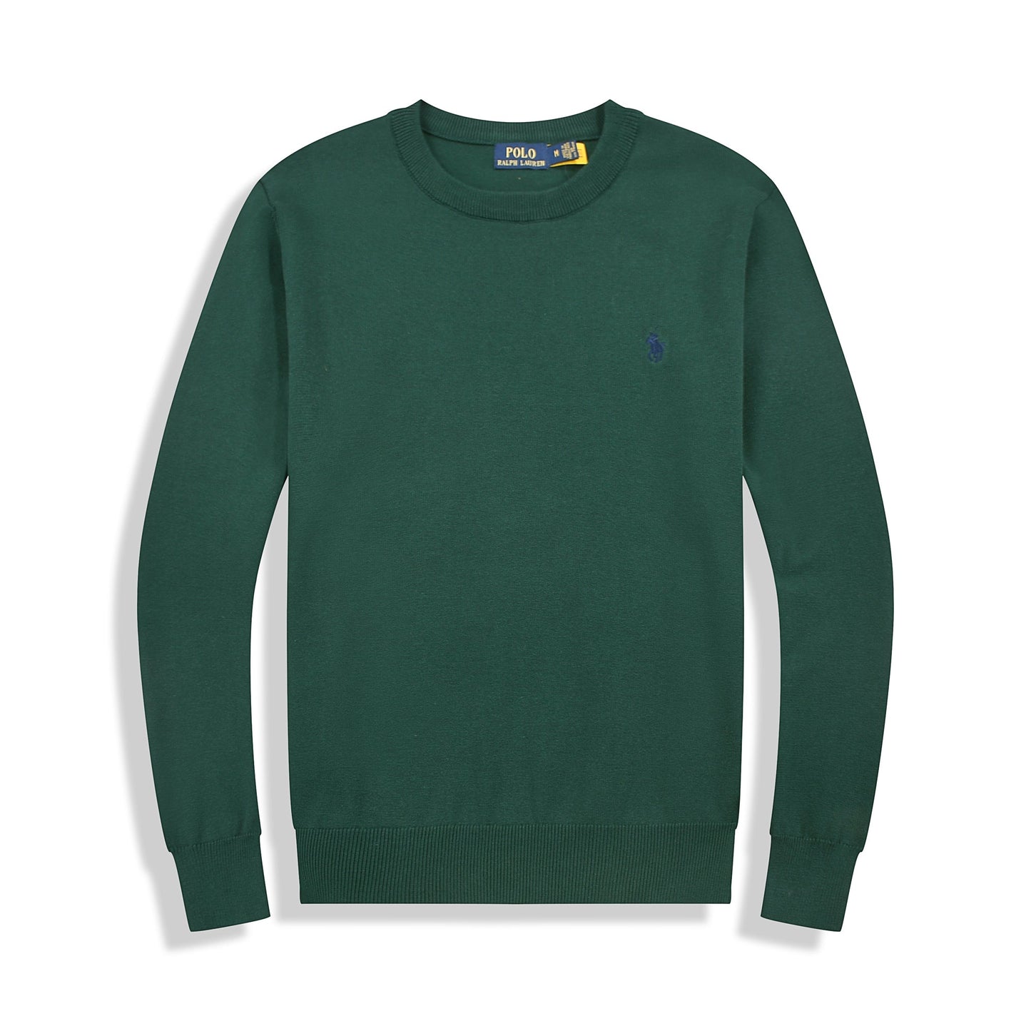 R&L Schmaler Baumwollpullover, weich und edel