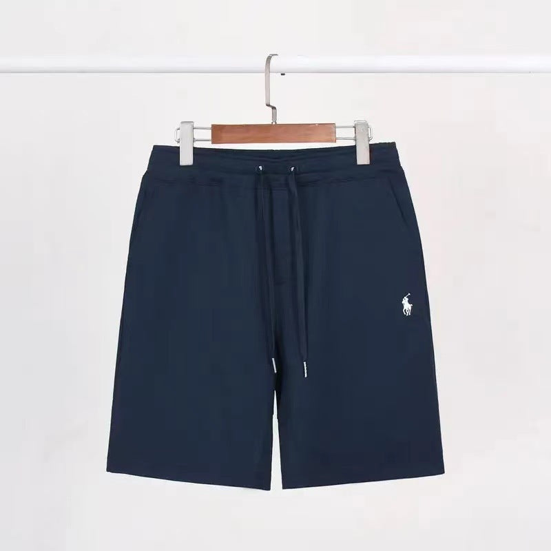 Leichte Herren-Shorts aus strukturierter Baumwolle
