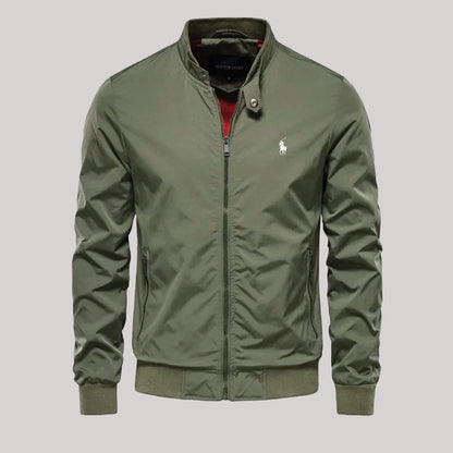 Ꮢ&Ⅼ Wasserdichte Herrenjacke mit Reißverschluss 