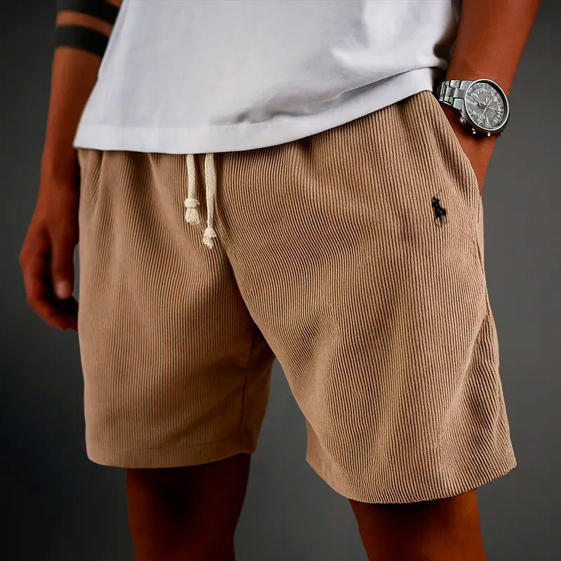 Shorts velours confortables et élégants