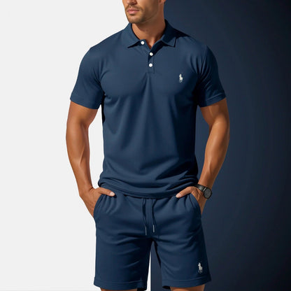 R&L Polo & Short  Herren Set