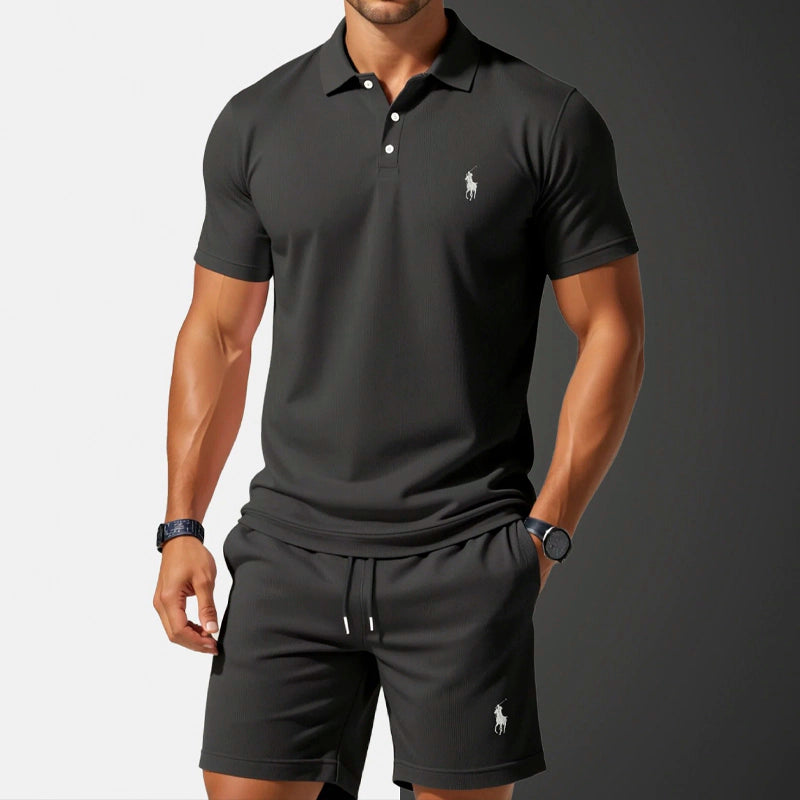 R&L Polo & Short  Herren Set