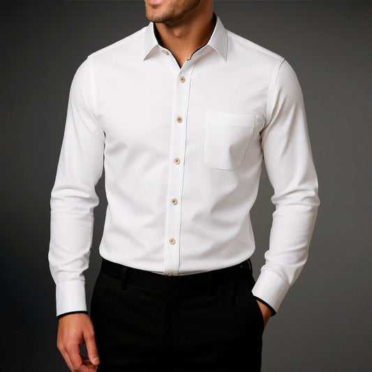 Abram- Klassisches Langarmshirt