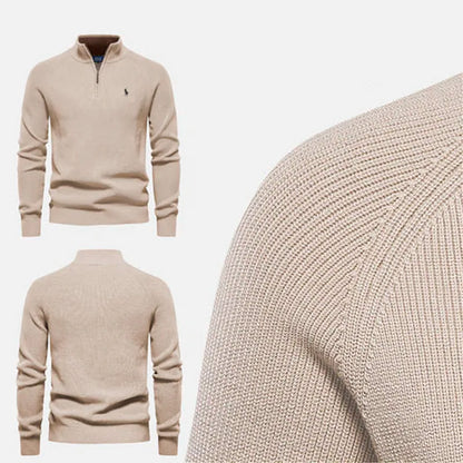R&L Polo Classic Zip Pullover
