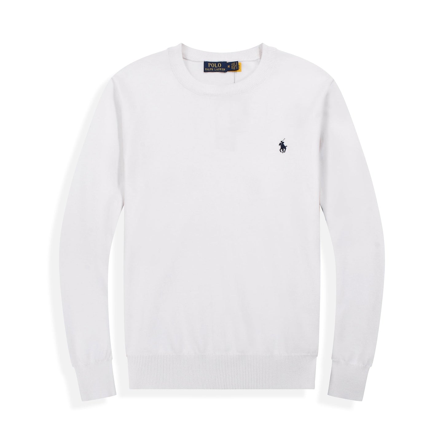 R&L Schmaler Baumwollpullover, weich und edel