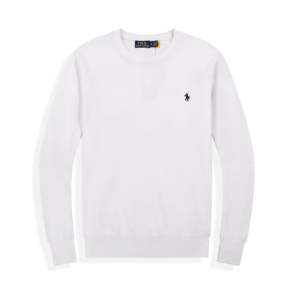 R&L Schmaler Baumwollpullover, weich und edel