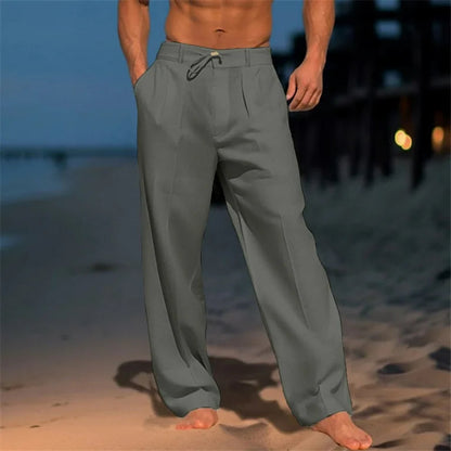 Andrei - Plain Leinen Hose