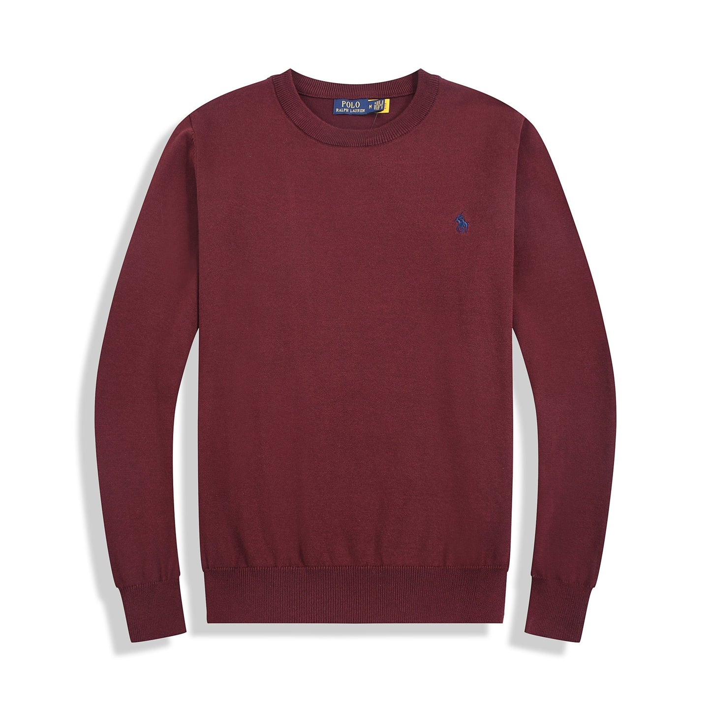 R&L Schmaler Baumwollpullover, weich und edel