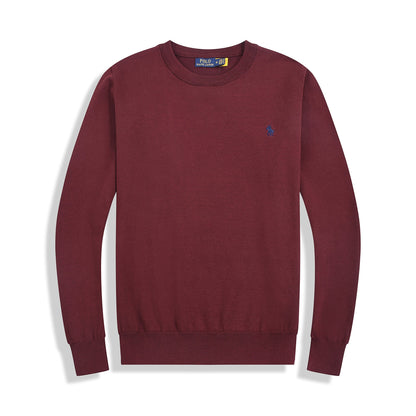 R&L Schmaler Baumwollpullover, weich und edel