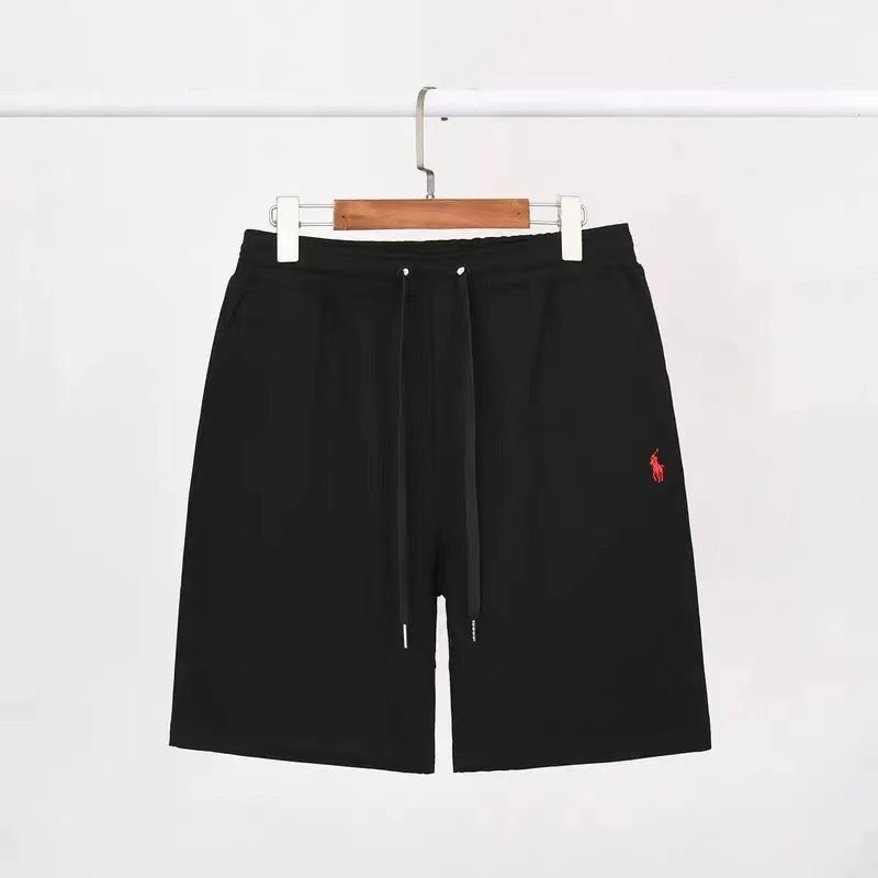 Leichte Herren-Shorts aus strukturierter Baumwolle