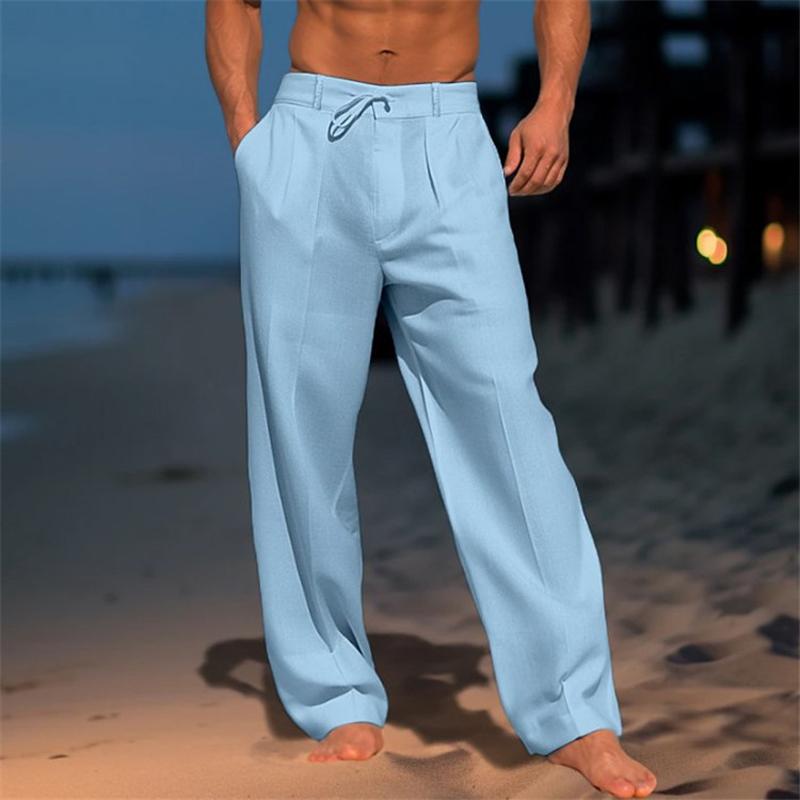 Andrei - Plain Leinen Hose