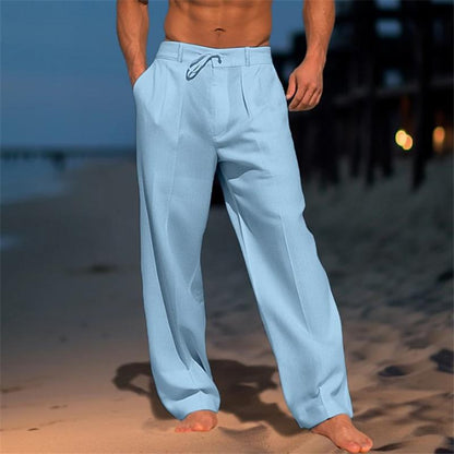 Andrei - Plain Leinen Hose