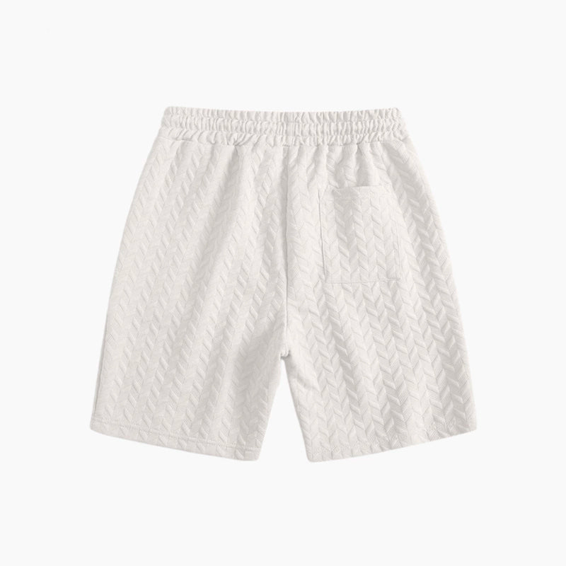 Nachtblau Luxe Herren Sommer Set  Elegantes  Outfit